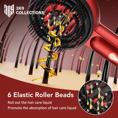 2-in-1 Electric Head Massage Brush