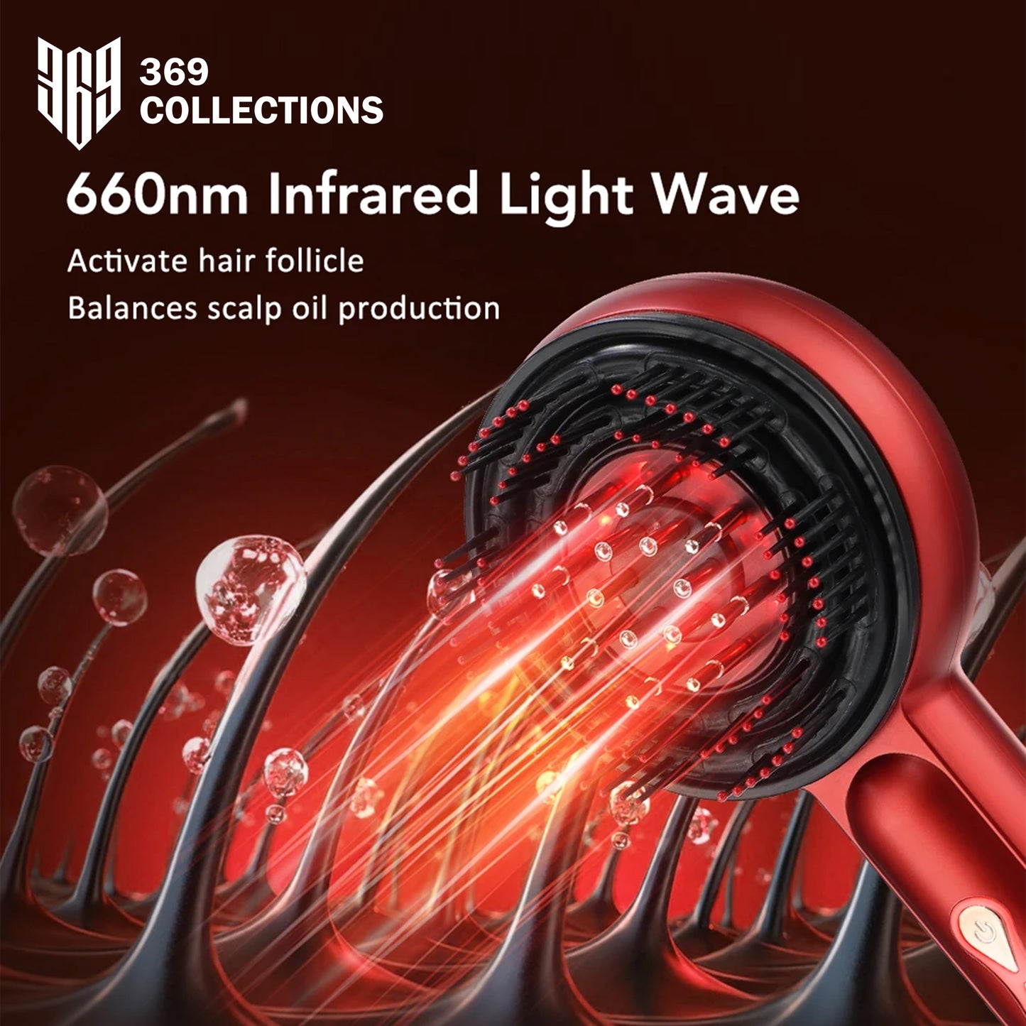 2-in-1 Electric Head Massage Brush