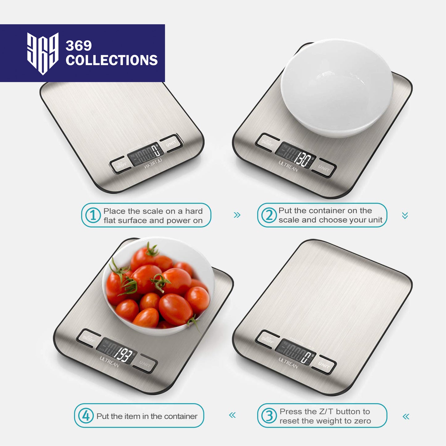 Electronic scales for household