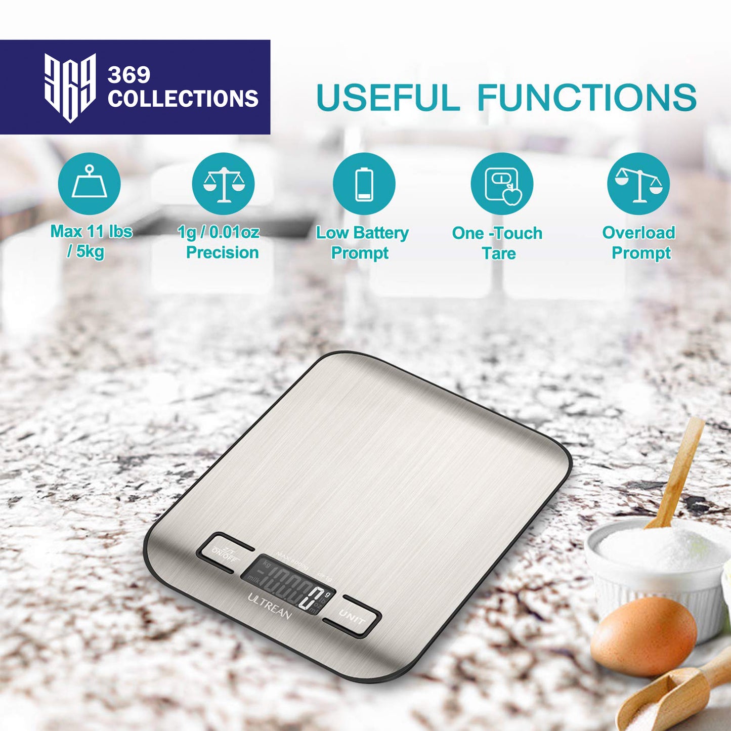 Electronic scales for household